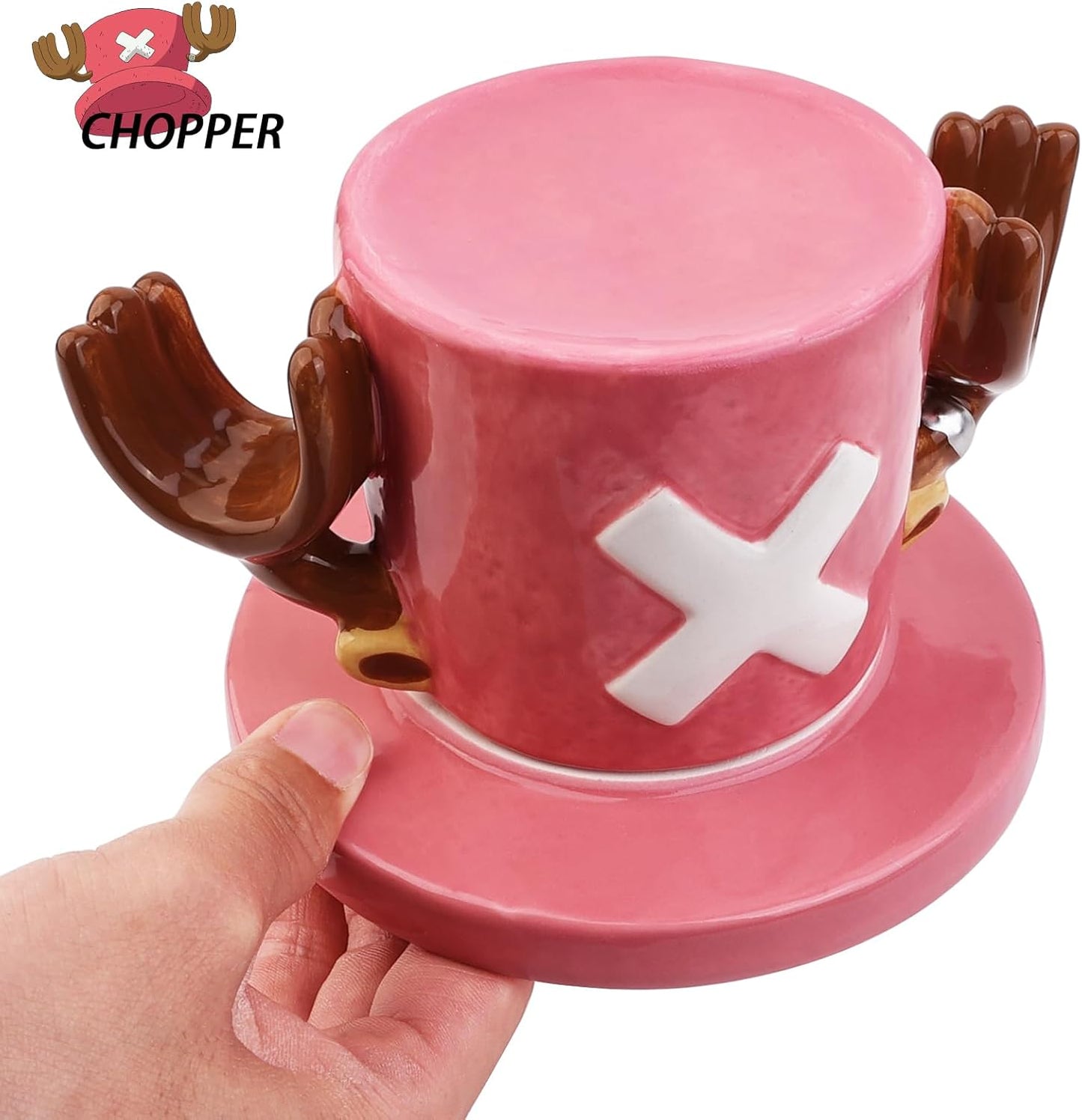 One Piece Hat Mug β Ace, Sabo & Luffy Edition
