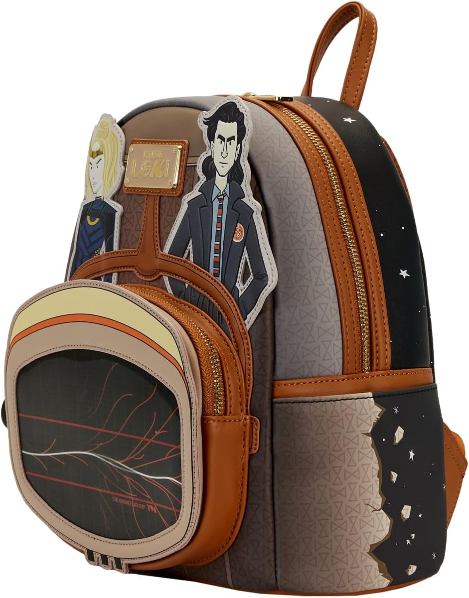 Loki TVA Lenticular Multiverse Mini-Backpack