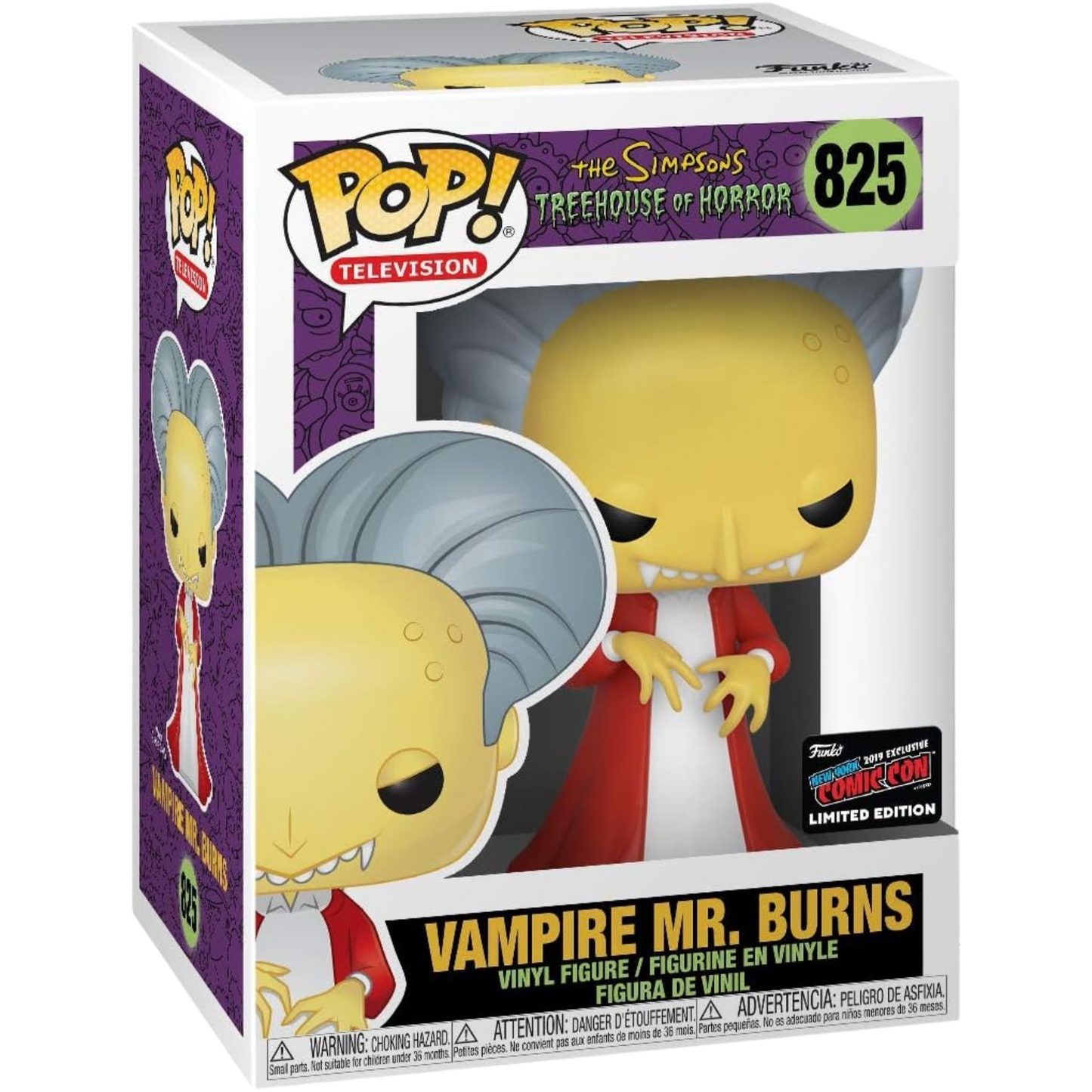 The Simpsons Funko Pop! Animation Vampire Mr. Burns Vinyl Figure