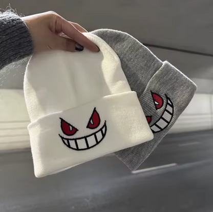 Pokemon Gengar Face Beanie Black