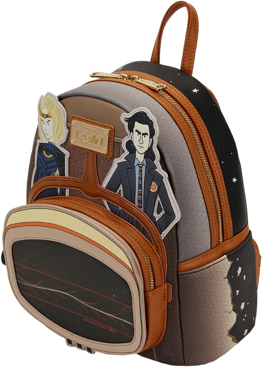 Loki TVA Lenticular Multiverse Mini-Backpack