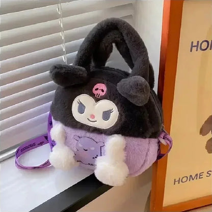 Hello Kitty & Kuromi Crossbody Bag 