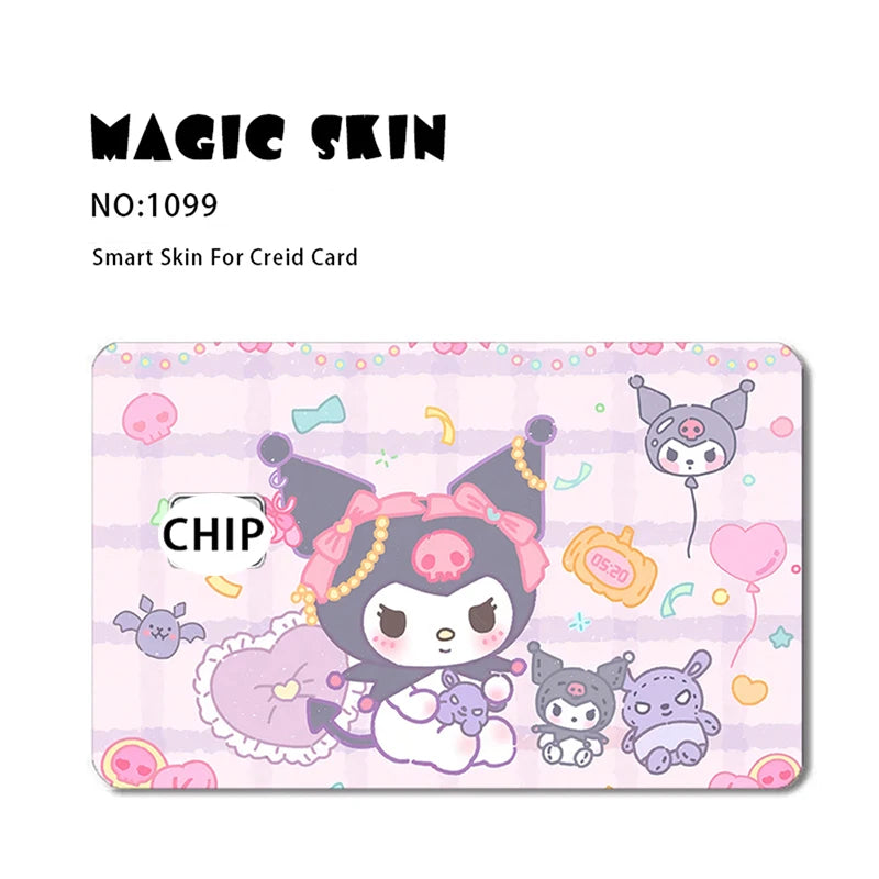 Kuromi Credit Card Skin 