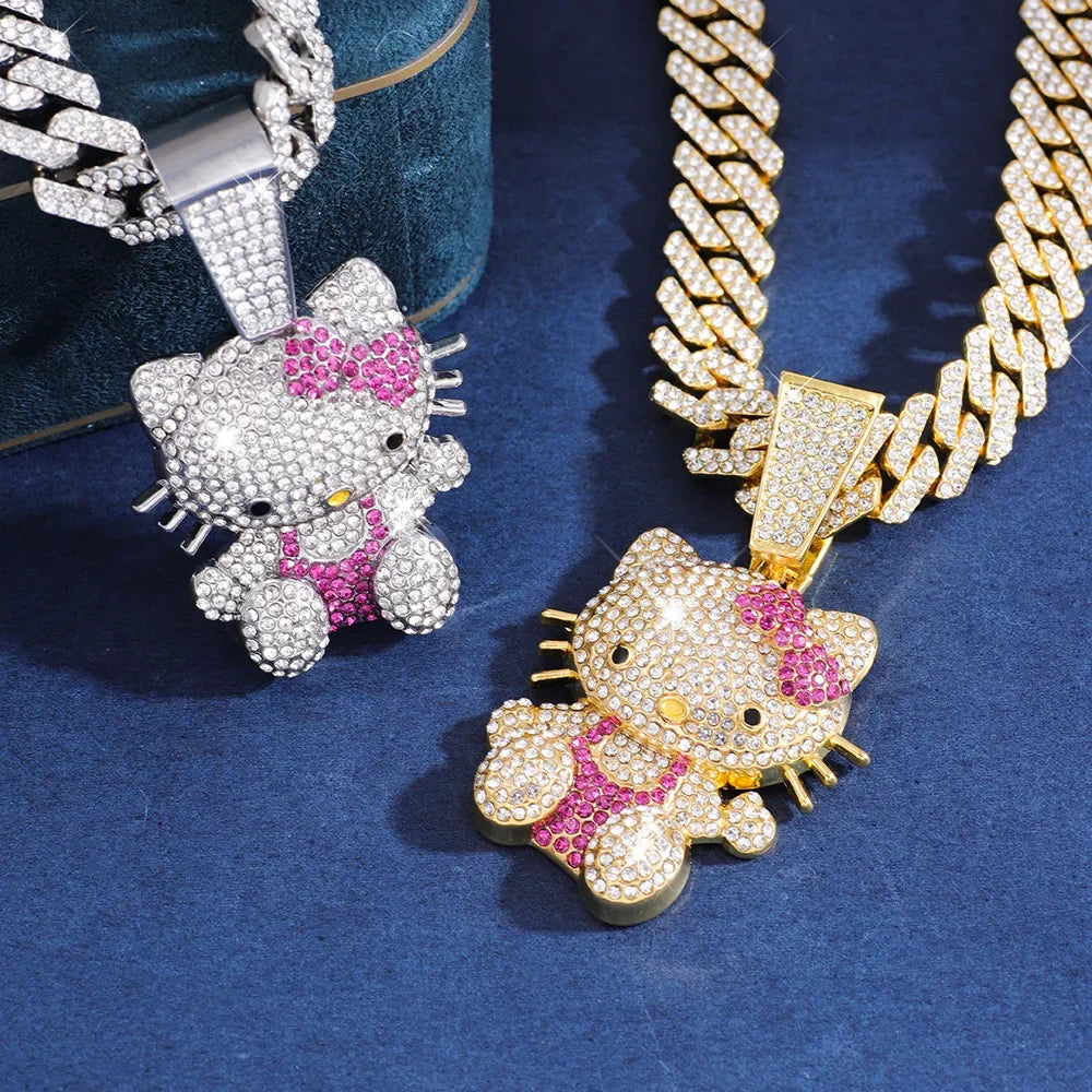 Hello Kitty Iced Out Chain