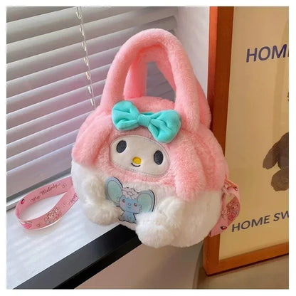 Hello Kitty & Kuromi Crossbody Bag 
