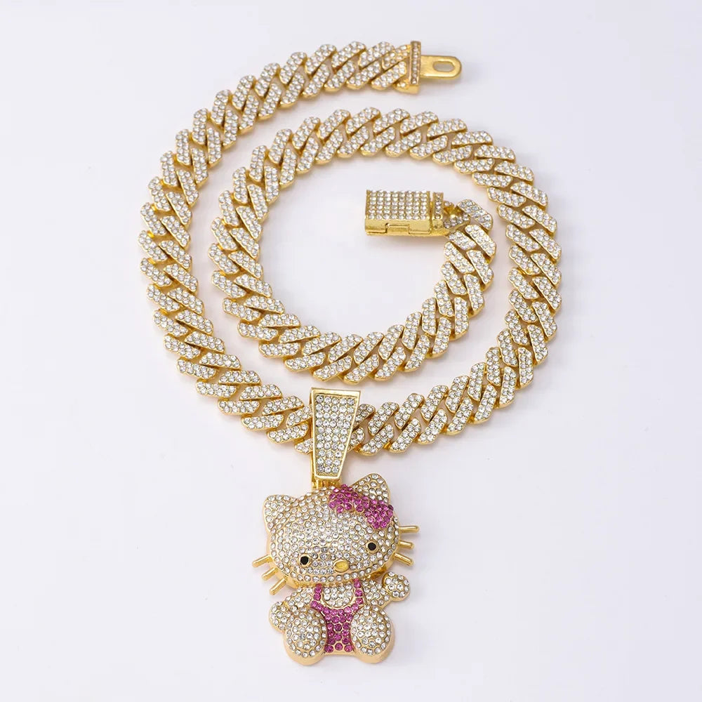 Hello Kitty Iced Out Chain