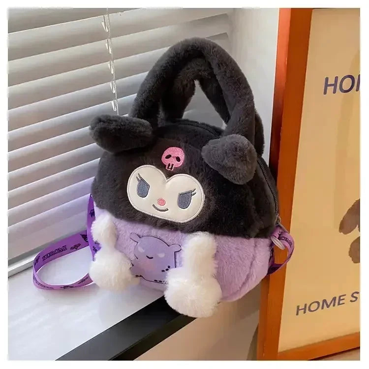 Hello Kitty & Kuromi Crossbody Bag 