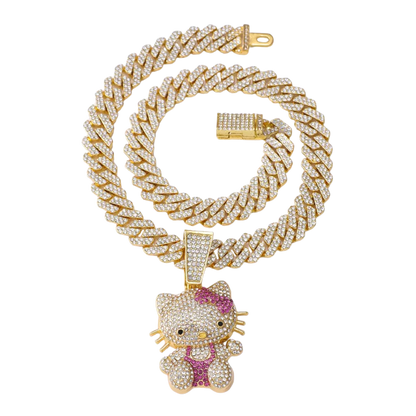 Hello Kitty Iced Out Chain
